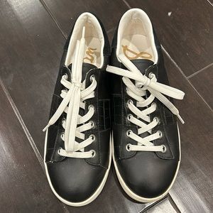 Sam Edelman black sneakers